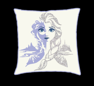 Frozen Elsa - Brocade vankúš Frozen 45x45cm WD20728