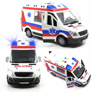 Ambulancia ambulancie, sanitka hovorí poľsky