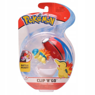 Pokemon Figurine - Cindaquil + Pokeball