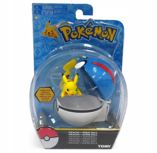 Pokemon figúrka Pikachu + Super ples