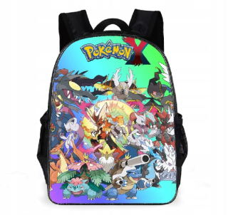 Školská taška, batoh - VÝBER VZORU BACKPACKU POKEMON GO V DVOJKOMOROVEJ ŠKOLE