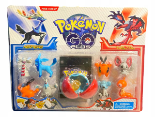Pokemon Go postavy Set 9 kusov postavy + Pokéballov