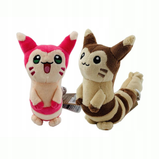 Pokémon - Pokemon Go Maskot Furret plyšový 12cm 2 Pak