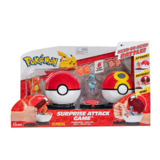 Pokemon hra útok prekvapenie Charmander a Riolo