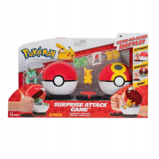 POKEMON GAME prekvapivý útok Pikachu a Bulbasaur