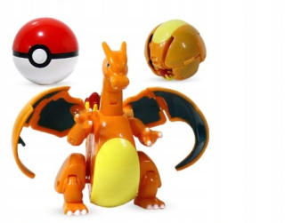 Pokémon - Pokemon lopta + figúrka pre výber 8 silný pokebball