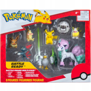 Postavička - Pokémon Originálne figúrky sada 8 eevee pikachu