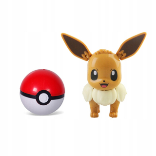 Pokemon -  Pokemon Pokemball eevee figurín deformovateľné