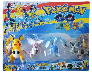 Pokémon - Pokemon set 4 veľké Pikachu postavy