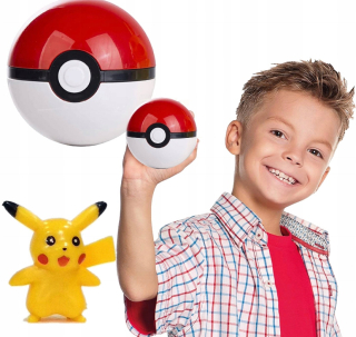 POKEMON SET POKEBALL 7CM + POKEMON GO POSTAVKA