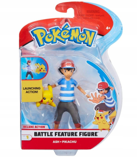 Pokémon Action figúrky Ash Pikachu hračka toy