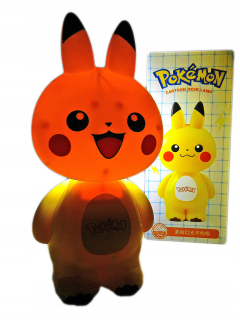 POKEMON LED nočná lampa PIKACHU - úprava 2v1