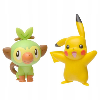 Pokémon - Pokemon sada dvoch postáv Grookey + Pikachu