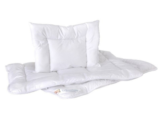 Detský paplón a vankúš - Poldaun SensidReam All -Round Cost 120x90 cm