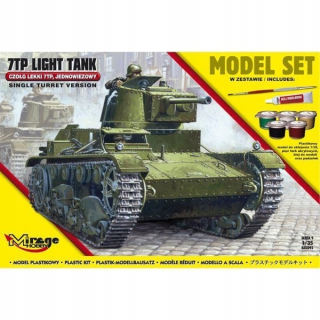 POĽSKÝ ľahký tank SET 7TP