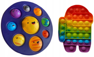 Pápež IT Robot Fidget Toys Simple Dimple Planéty