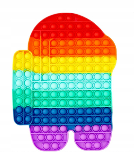 Pop it toy na stres robot xl veľký veľký rozprávka
