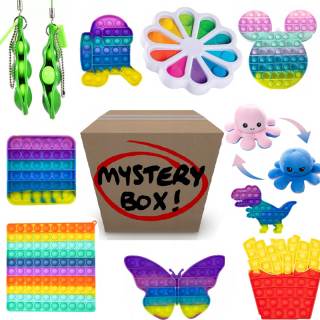 Popit Mystery Box Gniotek Antistress Bubbles Sensor