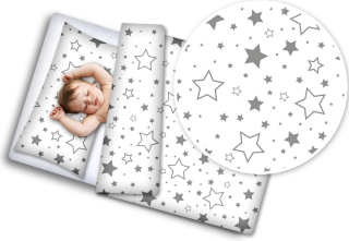 Perinky do kočíka - Posteľná bielizeň 80x70 pre kolísku prvkov vozíka 4 babymam