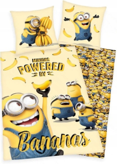 Detský set paplón, vankúš - Posteľná bielizeň pre detskú postieľku 100x135 Šmúrená šmúrka