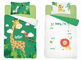 Detský set paplón, vankúš - LILO A SITCH BEDDING 140x200 Cotton Sticker