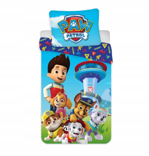 Paw Patrol - Detské obliečky 100/135 Dog Patrol Paw