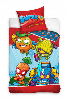 Super zings - Detská posteľná bielizeň 140x200 cm Zingssy Super Zings