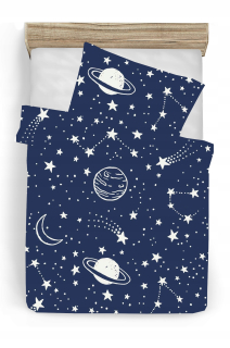 Detský set paplón, vankúš - Detská obliečka 2el 90x120 bavlnený priestor