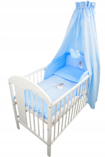 Detský set paplón, vankúš - Detská podstielka 4 EL 135x100 pre posteľ 120x60