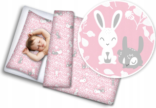 Detský paplón a vankúš - Detská podstielka 4el 135x100 bavlna 100% babymam
