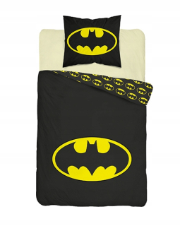 Detský set paplón, vankúš - Detská podstielka pre mládež 140x200 Batman