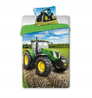 Detský set paplón, vankúš - Podstielka žiarila v tmavo 160x200 hre