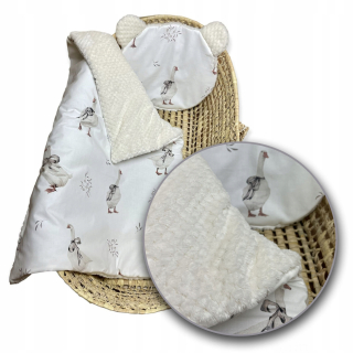Perinky do kočíka - Posteľná prikrývka 55x75 pre prasknutie pracky. Premium Cotton