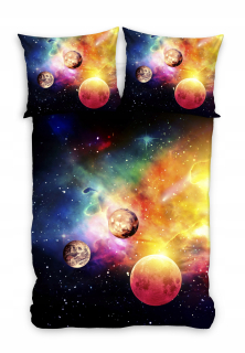 Detský set paplón, vankúš - Unicorn Unicorn Bedding 135x200 Shining