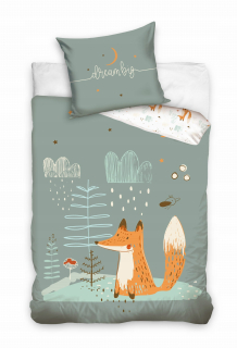 Detský set paplón, vankúš - Bavlnená posteľná posteľná skye psi hliadka 160x200 nová