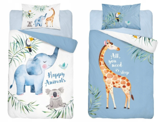 Detský set paplón, vankúš - 160x200 PEP PIPA PIPPA Bedding Sunflower 2002