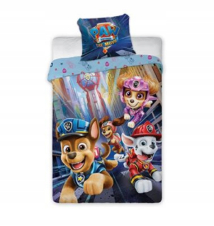 Detský set paplón, vankúš - Psie posteľná hliadka 160x200 detských psov