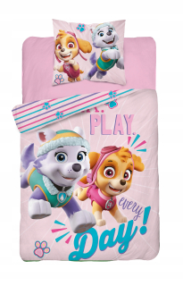 Paw Patrol - Lôžkoviny pes hliadka 160x200 Peacock psi vzory