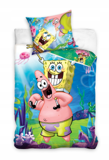Detský set paplón, vankúš - Detská podstielka 140x200 mládežnícke 3D vzory