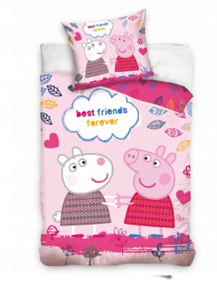 Detský set paplón, vankúš - Minnie Mouse 6463 bavlnená podstielka 100x135 cm