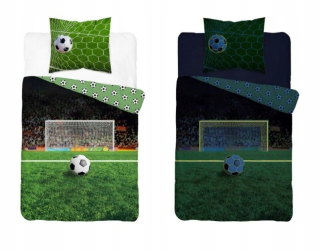 Detský set paplón, vankúš - Bavlnená posteľná plošina 140x200 žiariaca guľa