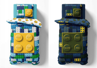 Detský set paplón, vankúš - 140x200 Minecraft Violet Bedding Alex Steve 130