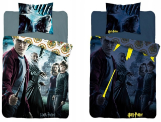 Detský set paplón, vankúš - Harry Potter mládežnícky posteľná bielizeň 140x200 Shining