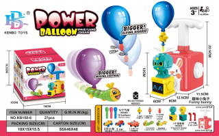 balón vozidlá Power Balloon Bunny