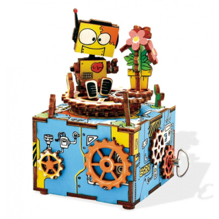 Puzzle Urob tento model Robot Colorino DIY