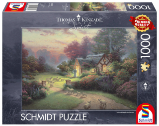 Pq puzzle 1000 kinkade chata dobrý pastier
