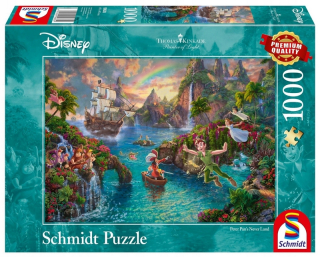 PQ puzzle 1000 Kinkade Disney Pan Panvice Pan