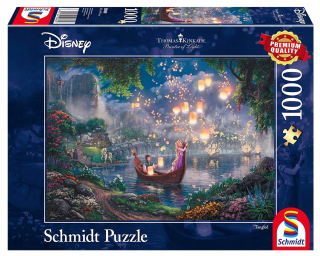 PQ Puzzle 1000 THOMAS KINKADE Disney Rapunzel