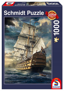 PQ Puzzle 1000 Sails up SCHMIDT puzzle