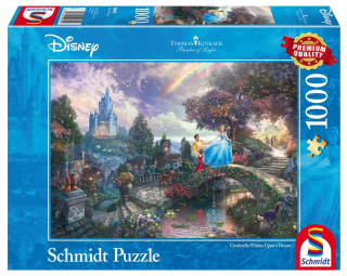 PQ Puzzle 1000 El Thomas Kinkade Copcoupe Disney